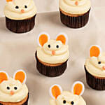 Easter Hoping Chocolate Cupcakes