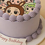 Labubu Collection Birthday Chocolate Cake