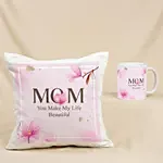 Mom is Life Cushion & Mug Set