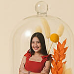 Personalised Preserved Flower Dome