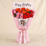 Personalised Rose Bouquet of Emotion