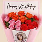 Personalised Rose Bouquet of Emotion