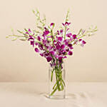Pink Orchids in a Vase