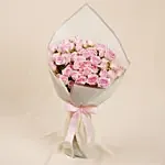 Pink Spray Roses Bouquet for Mom