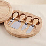 Round Cheeseboard with Message