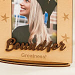 Bound for Greatness Graduation Photo Frame