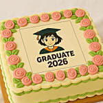 Personalised Ghibli Graduation Cake
