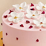 Rose Lychee Cake