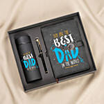 Water Bottle and Diary Bundle for Dad