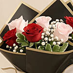 Attractive 6 Stolen Roses Bouquet