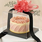 Luxury Red Velvet Cake Gift with Preserved Flowers