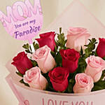 Mothers Love Rose Hand Bouquet