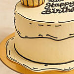 Comical Treat Birthday Chocolate Cake