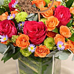 Congratulations Flowers Vase