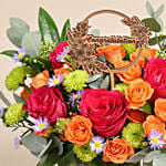 Congratulations Flowers Vase