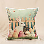 Easter Bunny Themed Cushion