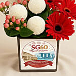 National Day Flower Vase