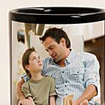 Personalized Black Coffee Mug