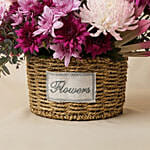 Mothers Day Flowers Basket
