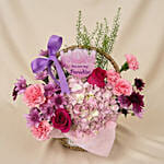 Flowers Gift Basket