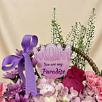 Flowers Gift Basket