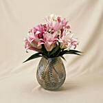 Lilies Beauty Designer Vase