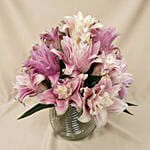 Lilies Beauty Designer Vase