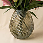 Lilies Beauty Designer Vase