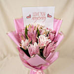 Moms Love Lily Hand Bouquet