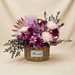 Mothers Day Flowers Basket