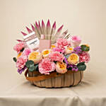 Burberry Her Perfume And Flowers Basket