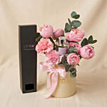 Mixed Flowers with Diffuser in Premium Box