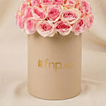 Mothers Day Baby Roses Hat Box