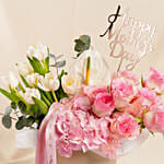 Mothers Day Luxe Flowers Box