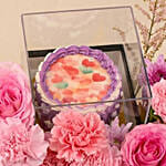 Mothers Day Flowers & Cake Combo Box