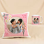 Personalised Mothers Day Cushion & Mug Combo