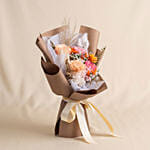 2 in 1 Rose & Carnation Bouquet with Hidden Vase