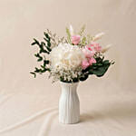 2 in 1 Everlasting Rose & Austin Bouquet with Hidden Vase