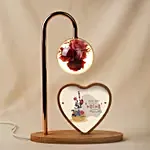 Best Mom in World Flower Lamp