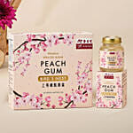 Flowers Cart with Peach Gum Bird Nest