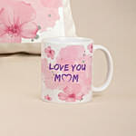 Love You Mom Chocolates Cushion, Mug & Chocolates