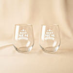 Mother s Day Engraved Glasses Set of 2
