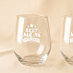 Mother s Day Engraved Glasses Set of 2