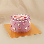 Preserve Flowers Bouquet and Cake Gift set