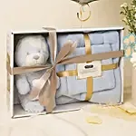 Its a Baby Boy Floral & Essentials Gift Set For Newborns