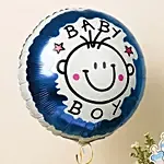 Its a Baby Boy Floral & Essentials Gift Set For Newborns