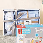 Its a Baby Boy Flowers Arrangment giftset