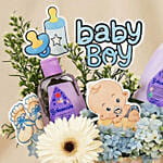 Its a Baby Boy Flowers Box