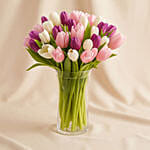 Painted Skies Tulip Bouquet