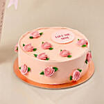 Health Combo And Rose Cake for Mom